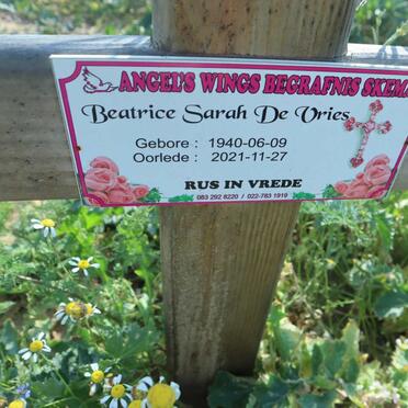 VRIES Beatrice Sarah, de 1940-2021