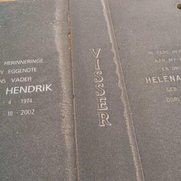 VISSER Johan Hendrik 1914-2002 &amp; Helena BLEEKE 1915-199?