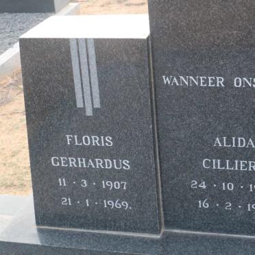 VISSER Floris Gerhardus 1907-1969 :: CILLIERS Alida 1934-1976