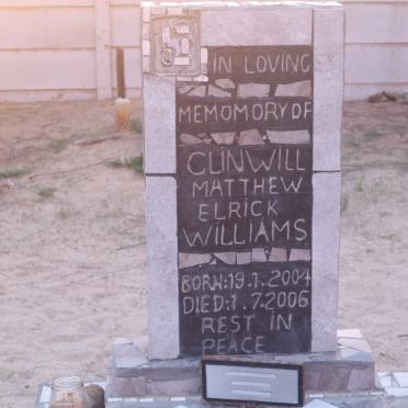 WILLIAMS Clinwill Matthew Elrick 2004-2006