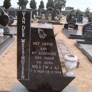 WESTHUIZEN W.J.A., van der 1928-1994