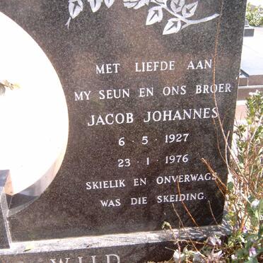 WIID Jacob Johannes 1927-1976