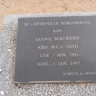 ? M.C.J. nee SMIT 1931-1997