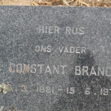 BRAND Constant 1881-1970