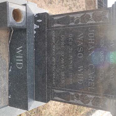 WIID Johan Carel Waso 1929-1959