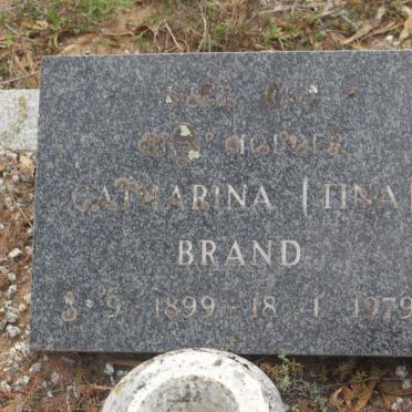 BRAND Catharina 1899-1979