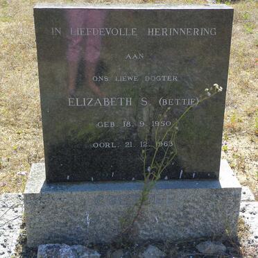 COETZEE Elizabeth S. 1950-1963