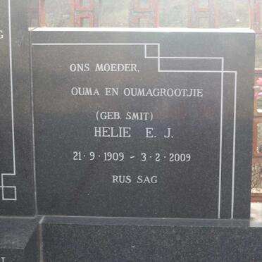 KELLERMAN Frans J.S. 1903-1978 &amp; Helie E.J. SMIT 1909-2009