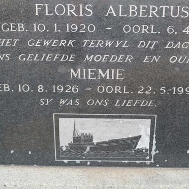 SMIT Floris Albertus 1920-1961 &amp; Miemie 1926-1998