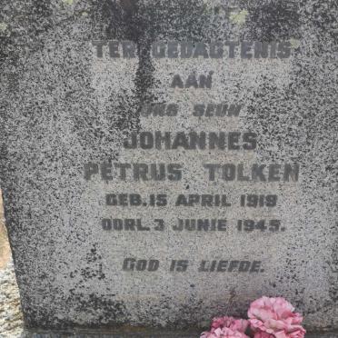 TOLKEN Johannes Petrus 1919-1945