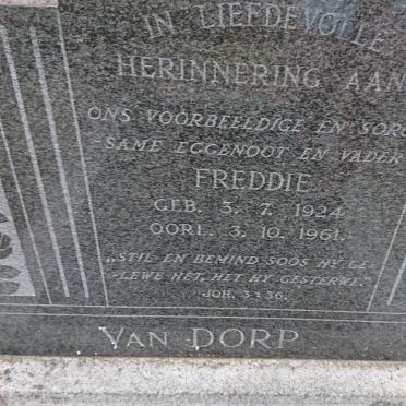 DORP Freddie, van 1924-1961