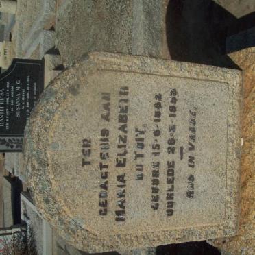TOIT Maria Elizabeth, du 1862-1953