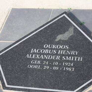 SMITH Oukoos Jacobus Henry Alexander 1924-1983 &amp; Sarah Magdalena DEES 1927-2003