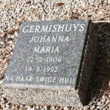 GERMISHUYS Johanna Maria 1906-1992
