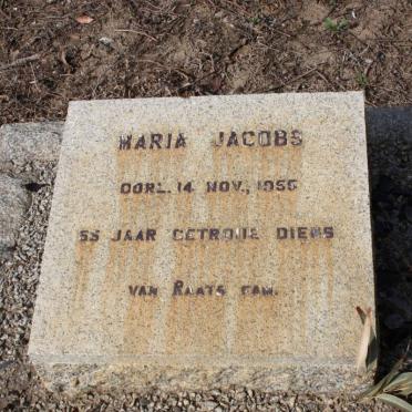 JACOBS Maria -1956