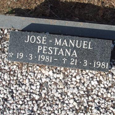 PESTANA Jose-Manuel 1981-1981