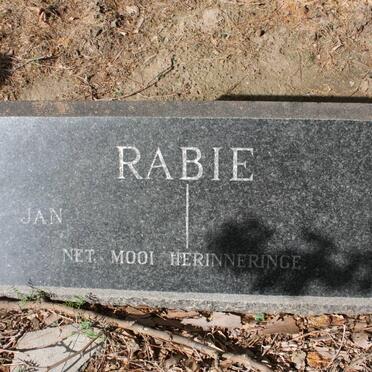 RABIE Jan ?