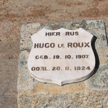 ROUX Hugo, Le 1907-1924
