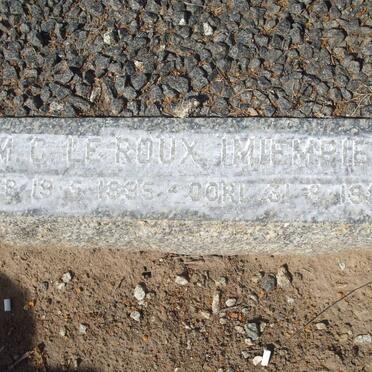 ROUX M.C., Le 1895-1980