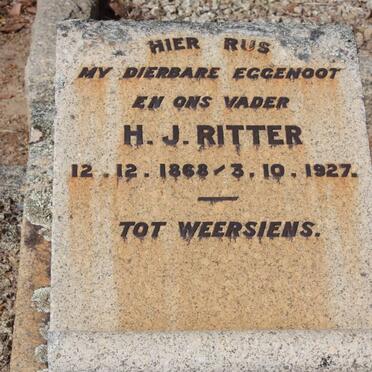 RITTER H.J. 1868-1927