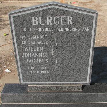 BURGER Willem Johannes Jacobus 1941-1994