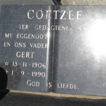 COETZEE Gert 1906-1990