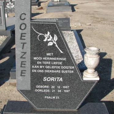 COETZEE Sorita 1967-1997