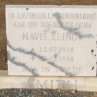ELINOT Mavis 1928-1998