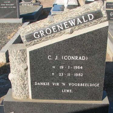 GROENEWALD C.J. 1964-1982