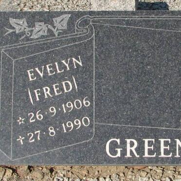 GREEN Evelyn 1906-1990