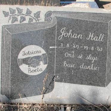 HALL Johan 1949-1962