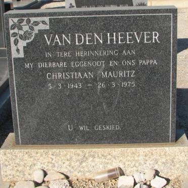 HEEVER Christiaan Mauritz, van den 1943-1975