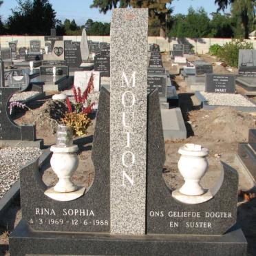 MOUTON Rina Sophia 1969-1988