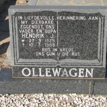 OLLEWAGEN Hendrik J. 1929-1989