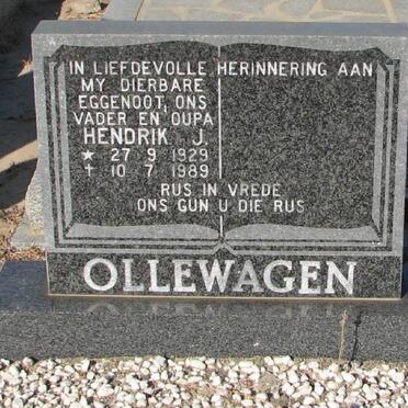 OLLEWAGEN Hendrik J. 1929-1989