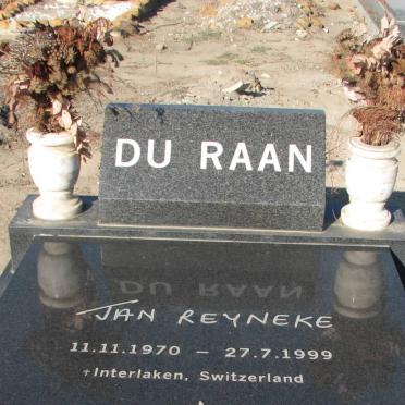 RAAN Jan Reyneke, du 1970-1999