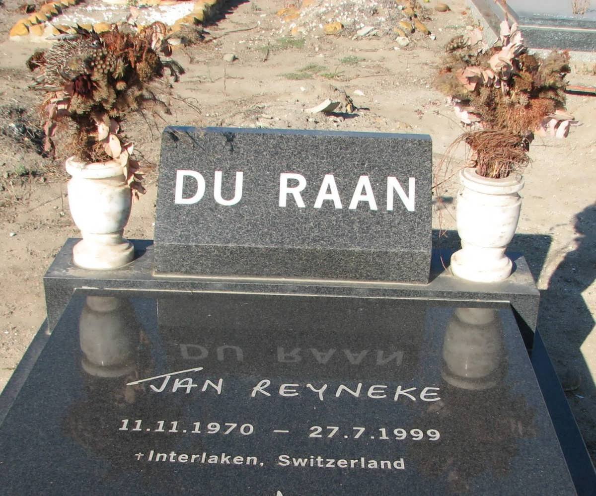 RAAN Jan Reyneke, du 1970-1999