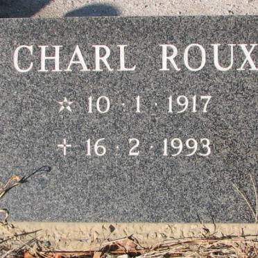 ROUX Charl 1917-1993