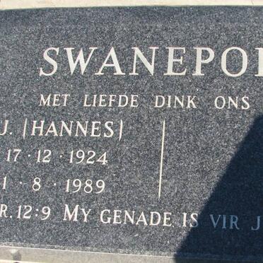 SWANEPOEL J.J. 1924-1989