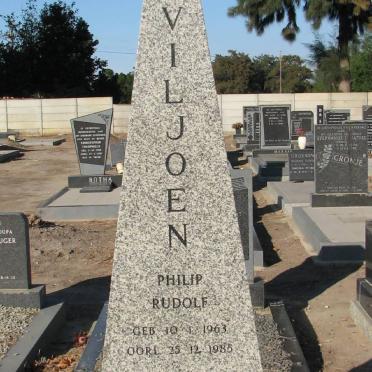 VILJOEN Philip Rudolf 1963-1985