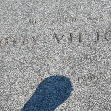 VILJOEN Molly 1901-1995