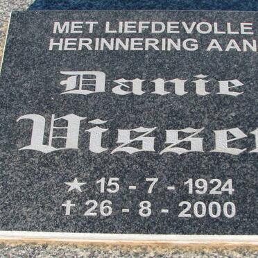 VISSER Danie 1924-2000