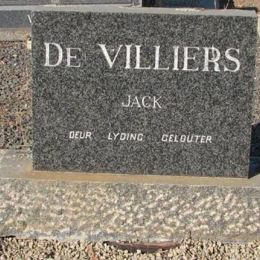 VILLIERS Jack, de