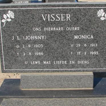 VISSER J.L. 1905-1986 &amp; Monica 1913-1995