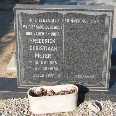 ? Frederick Christiaan Pieter 1928-1996