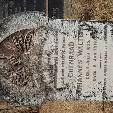 WALTERS Coenraad Johannes 1835-1916