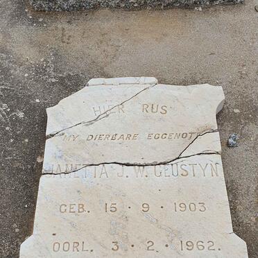 GEUSTYN Janetta J.W. 1903-1962