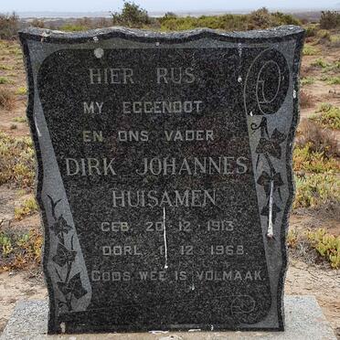 HUISAMEN Dirk Johannes 1913-1968