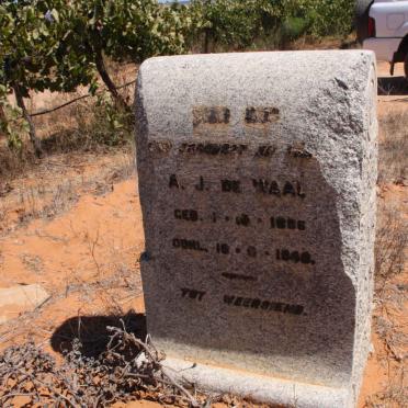 Western Cape, VREDENDAL district, Vredendal, Bakkely Plaats 282, Goede Hoop, farm cemetery