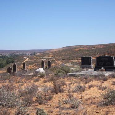 Western Cape, VREDENDAL district, Vredendal, Bakleiplaas 278, Gordonia, farm cemetery